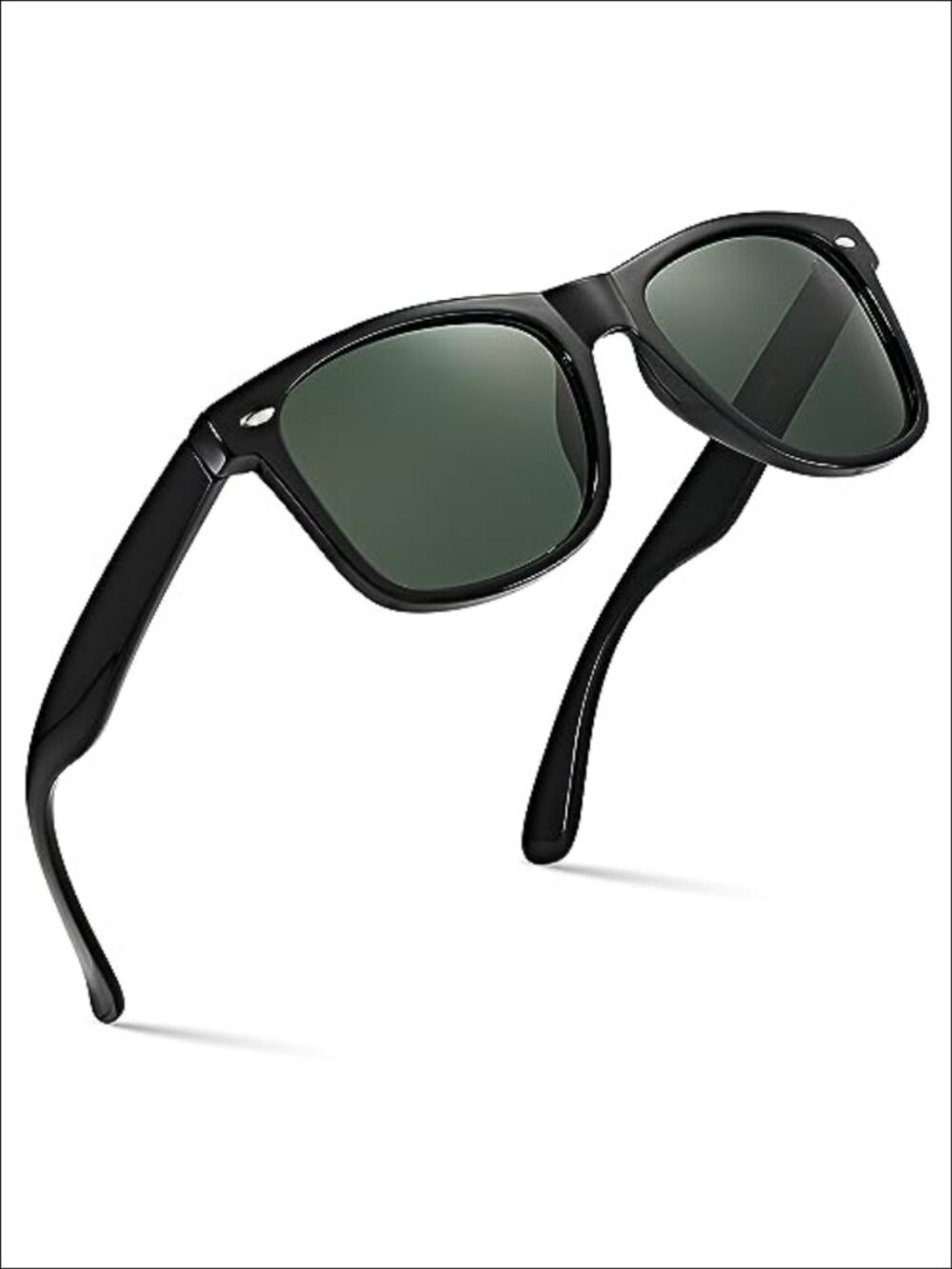 Polarized UV400 Square Sunglasses Unisex Retro Rewind